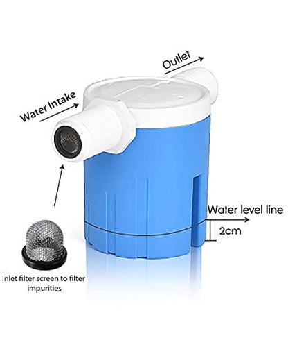1/2" Automatic Water Level Control Valve, Inside Type,Side inflow | Float Valve for Water Tank, Solar Energy, Auto Pot, Aquarium - style: 1/2" Side Inner