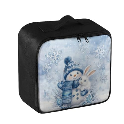 Christmas Snowman First Aid Bag Empty Travel Medicine Bags for Home Car Hiking Medical Supplies Storage Bag Portable - color: Christmas Snowman