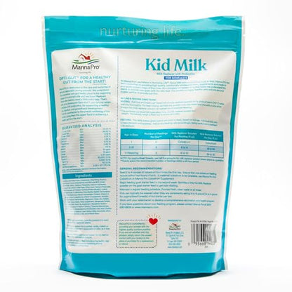 Manna Pro Goat Kid Milk Replacer with Opti-Gut, 4 lb Bag - size: 4 Pound (Pack of 1)