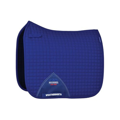 WeatherBeeta Prime Air-Tec Dressage Saddle Pad - color: Cobalt, size: Large