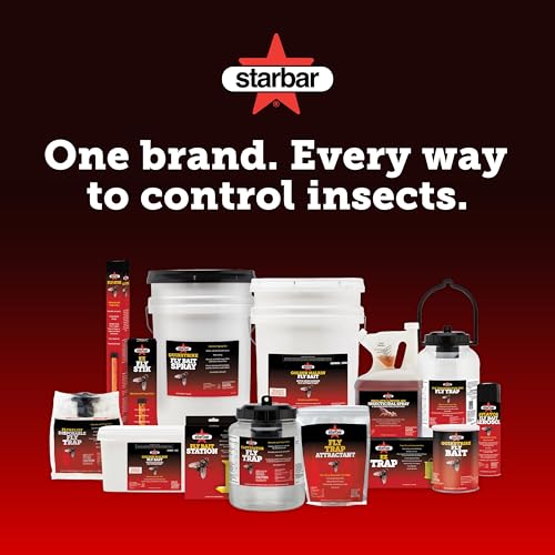 Starbar Fly Trap Attractant Refills, 8 Water-Soluble Pods for Fly Traps