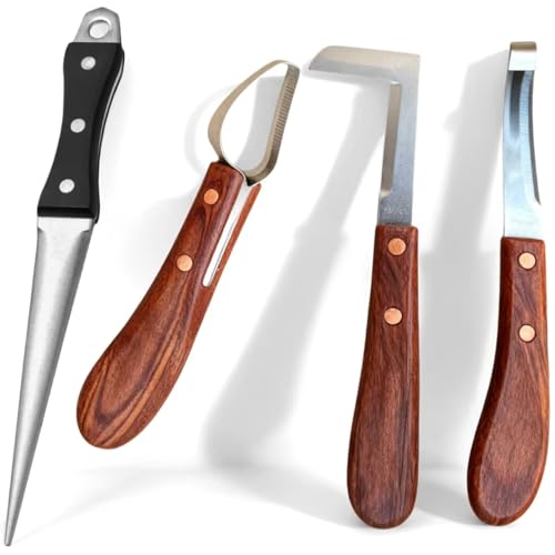 Hoof Knife Sharpener Farrier Tool | lawn mower blade sharpener Diamond files for Sharpening Hoof Knives, Kitchen/Garden/Outdoor Tool Sharpener