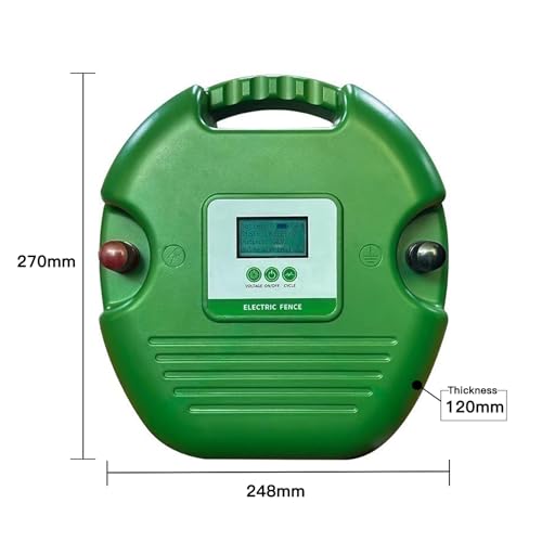 12KV High Joule Livestock Energizer, AC DC Solar Pasture