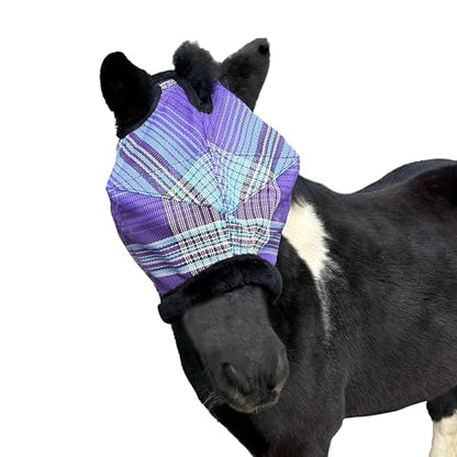Kensington Protective Products MINI and Pony Fly MASK with Fleece Trim, Lavender Mint, SMA - color: 2017 - Lavender Mint, size: A-Small