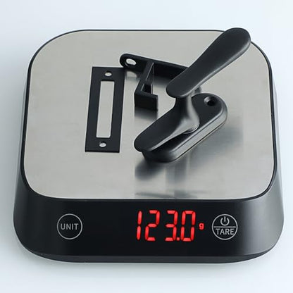 Alise Flip Latch Lock 360 Degree Swinging Gate Latches Door Lock,Black - color: Black, size: Large Size