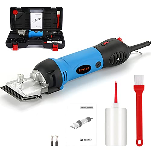 Horse Clippers,550w Electric Horse Grooming Kit,Professional Livestock Clippers, 6 Speeds Heavy Duty Equine Clippers for Big Dogs - color: 2.horse Clippers