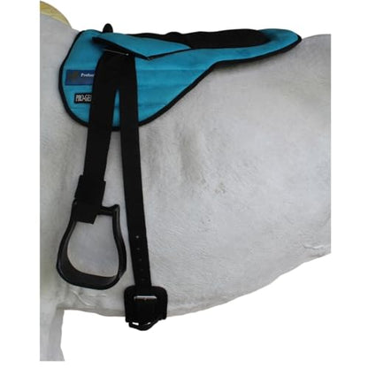 Horse Western Lightweight Neoprene Padded Bareback Saddle Pad 39186 - color: Turquoise, size: 32" L x 4" W