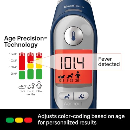 Braun ThermoScan 7+ Connect Digital Ear Thermometer for Kids - style: ThermoScan 7+ Connect