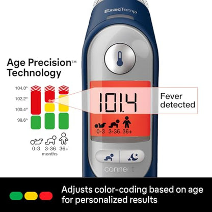 Braun ThermoScan 7+ Connect Digital Ear Thermometer for Kids - style: ThermoScan 7+ Connect