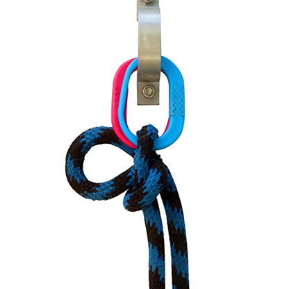 Injuries Preventing Tether Tie - Portable, Versatile & Reusable Breakaway Horse Tie, Quick Release Under Heavy Pressure w/ 5 Loop Settings, Multi-Purpose Clip (2 pcs Black) - color: Black