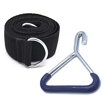 Nylon OB Calf Pulling Strap 30" for Aid in Difficult Births Use with OB Handle Goat Forceps, Cattle Delivery Instruments for Dairy Farm