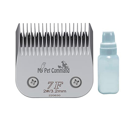 My Pet Command #7F Blade for Cordless Pet Clipper Model MPC15DS - size: 7F Blade 3.2mm