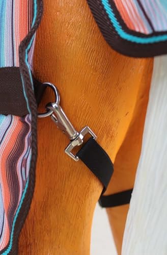 Challenger Miniature Weanling Donkey Pony Horse Foal Summer Fly Sheet Serape 51838 - color: Serape, size: 36 Inches