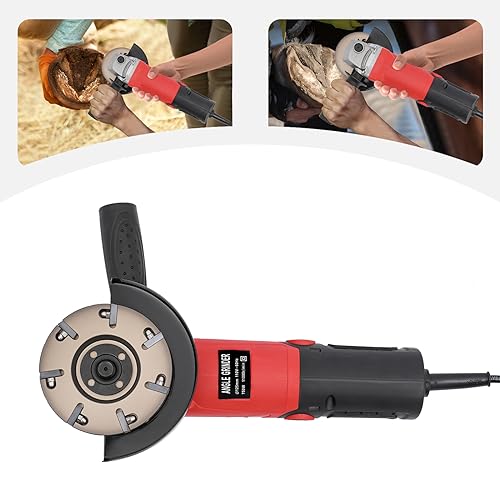 Cattle Hoof Cutter Knife 750W 11000r/min Electric Animal Hoof Trimmer Multi-Purpose Hoof Cutter with 7 Blades Professional Livestock Sheep Foot Goat Hoof Trimmer Tools Kit for Trimming Hoops