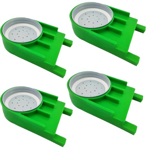 Bee Feeder, Entrance Feeders for Regular Mouth Mason Jars, 4 Pack