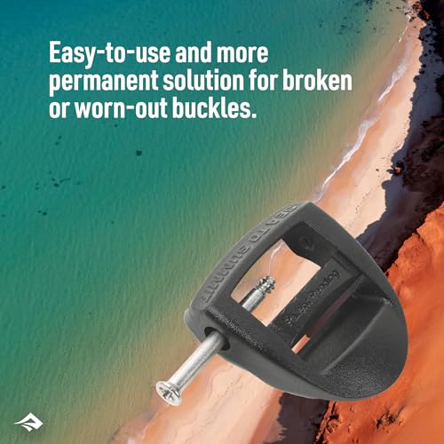 Sea to Summit Field Repair Buckle, Ladderlock 1 Pin - 25mm / 1in, 3-Pack