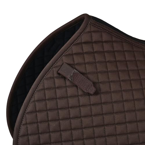 WeatherBeeta Prime Air-Tec Jump Shaped Saddle Pad - color: Chocolate, size: Large