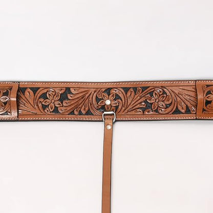 HILASON Horse Western Carved Leather Rear Flank Back Cinch Girth Saddle Billets Comfytack | Billet Strap