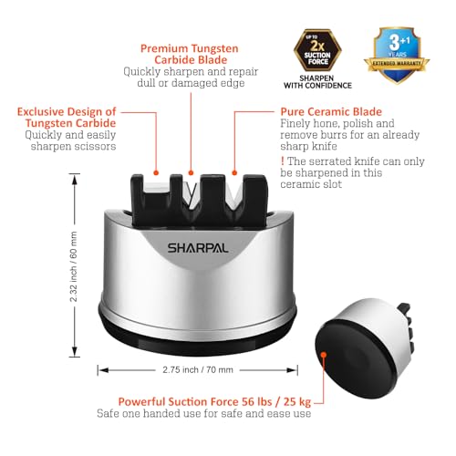 SHARPAL 191H Knife Scissors Sharpener