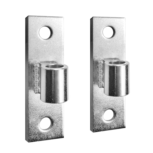 Generic Gate Hinges, Sturdy Metals Wall Mount Gate Hinges Heavy Duty, Gate Hinge for Farm Gate or Fence Gate, Fit 5/8'' Pin Chain Link Fence Gate Hinge-2Pcs, KZ-YZJL38125-2