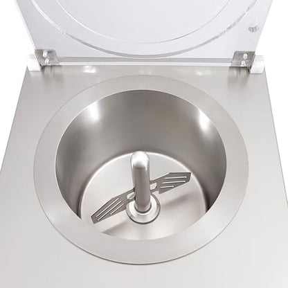 Commercial Milk/Juice Pasteurization Sterilization Machine | 14L Sterilization Equipment For Milk, Juice & More, Food Grade Stainless Steel With 360° Stirring, Auto Washing & Timer
