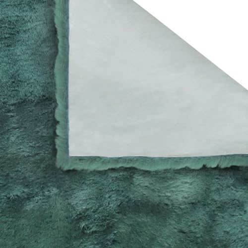 Natural Medical Sheepskin Pad, Non-Slip Back, Emerald, 30 x 60 in, 1 Pack - color: Emerald, size: 30x60 Inch (Pack of 1)