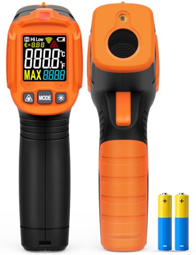 Non Contact Infrared Thermometer Gun POROMETISTO with MAX Measurement - size: IM02