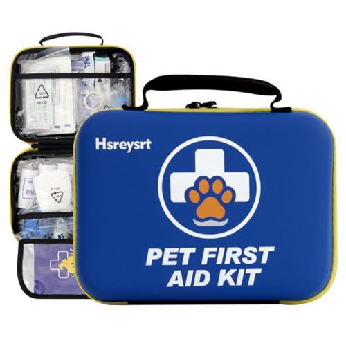 Pet Medic First Aid Kit,Hiking A Must-Have for Pet Owners | Vet-approved essential emergency kit for dogs and cats, perfect for pet homes, travel emergency supplies.