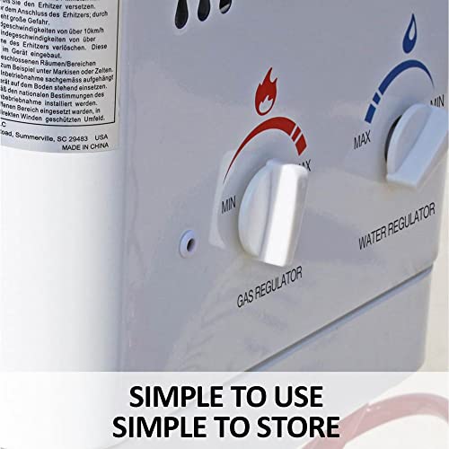 Original Portable Equine Washing System | Ultimate Comfort with Instant Warm Water | Comfortable, Stress-Free Horse - style: Insta-Hot with Cart
