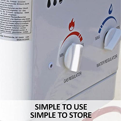 Original Portable Equine Washing System | Ultimate Comfort with Instant Warm Water | Comfortable, Stress-Free Horse - style: Insta-Hot with Cart