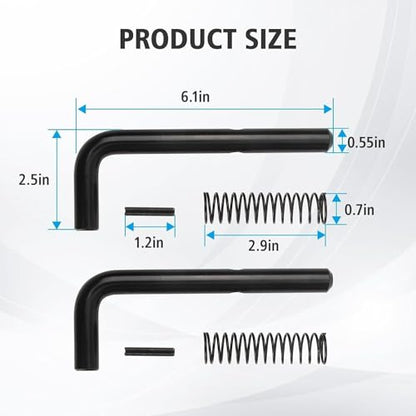 Trailer Gate Spring Latch Kit 819T for Carry-On Utility Trailers Pack of 2