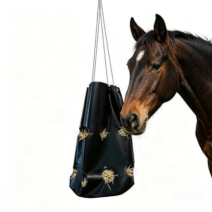 Hay Bag for Horses Horse Feed Bag Goat Slow Feeder 600D