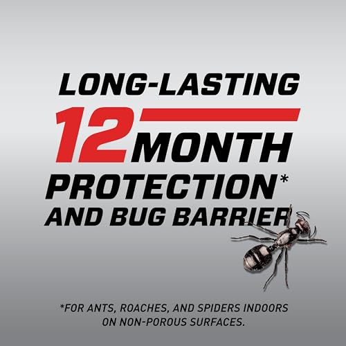 Ortho Home Defense MAX Indoor Insect Barrier Refill, 1.5 L | Home Bug Killer Refill for Battery Powered Quickhand Sprayer, Kills Ants, Roaches, Spiders, Fleas and Ticks - color: Refill Pouch