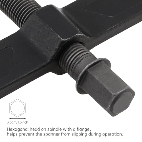 ChgImposs 16 Inch 2-Jaw Gear Puller, Heavy Duty CR-V Adjustable Reversible Bearing Puller Tool for External & Internal Removal of Pulleys, Flywheels, Bearings, Gears, Brake Drums - size: 16 INCH
