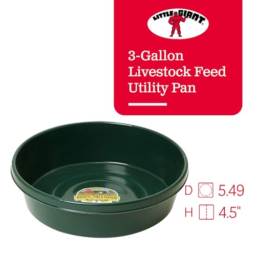 3 Gallon Plastic Utility Pan