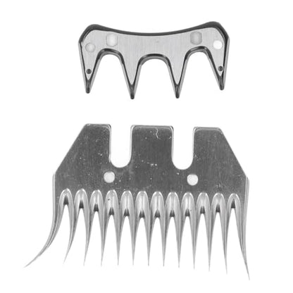 Sheep Shears Blade, 7mm Teeth Spacing High Carbon Steel Wool Clipper Cutter, Trimmer Replacement for Sheep Goat Llama Thick Fur Fine Wool Grooming
