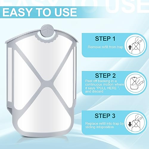 Husaco Flying Insect Trap Refills & 8 Cartridges