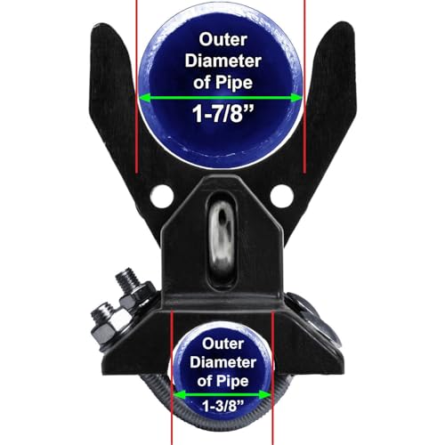 Push Style Pool Gate Latch for Chain Link 1-3/8" Gate Frames and 1-7/8" Gate Posts - CASE Qty 35 - size: 1-3/8" x 1-7/8" gate post - Case(35 Count)