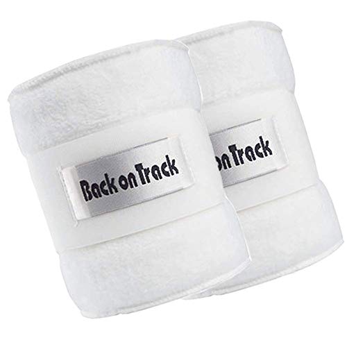 Back on Track Therapeutic Polo Wraps 9Ft White