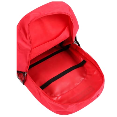 Red Emergency Bag First Aid Backpack Empty Medical Treatment First Responder Trauma Bags for Hiking Outdoors Travel Camping Pet Dog Cat Daycare (Red White) - color: Red White