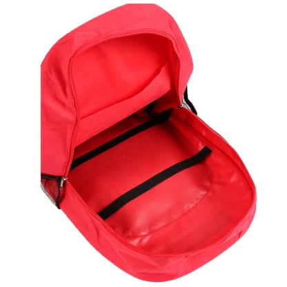 Red Emergency Bag First Aid Backpack Empty Medical Treatment First Responder Trauma Bags for Hiking Outdoors Travel Camping Pet Dog Cat Daycare (Red White) - color: Red White
