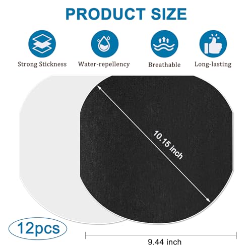 12 Pack Horse Hoof Tape Strong Stickiness Horse Hoof Care Compatible with Magic Cushion Easy to Use Breathable Hoof Wraps for Horses Packing Hoove Wound Management Compatible with Laminitis Abscess