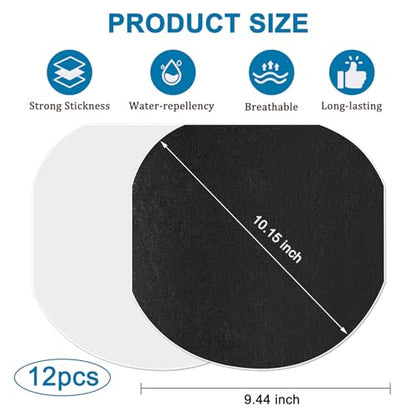 12 Pack Horse Hoof Tape Strong Stickiness Horse Hoof Care Compatible with Magic Cushion Easy to Use Breathable Hoof Wraps for Horses Packing Hoove Wound Management Compatible with Laminitis Abscess