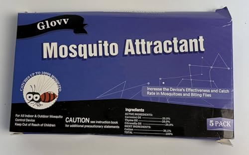 4 Mosquito Attractant Bait Refill Lure for Bug Zapper, Compatible All Trap - size: 4 pack