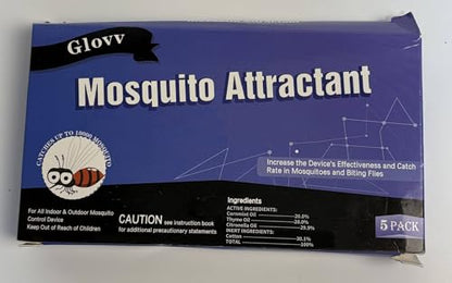 6 Mosquito Attractant Bait Lure Refill for Bug Zapper, Compatible All Trap - size: 6 pack