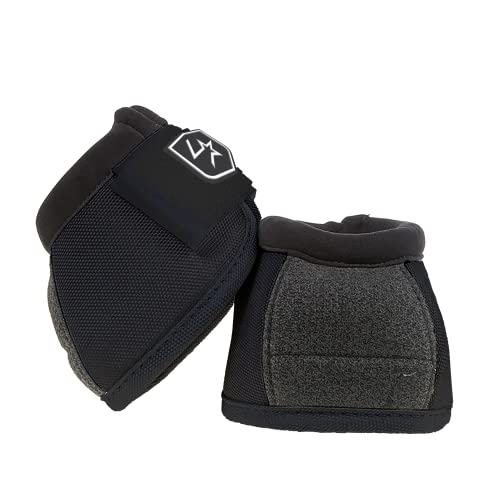 Lone Star Ultimate No Turn Bell Boots - color: Black, size: Medium