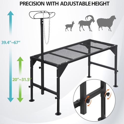 Metal Livestock Stand, Sheep Livestock Stand 50“ x 22.8" - size: 50“ x 22.8"