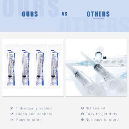 Boao 10 Pack Plastic Syringes Without Needle for Epoxy Resin,30 Ml - size: 30 ML