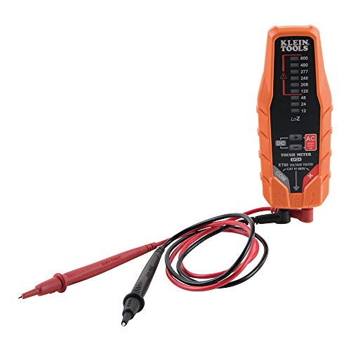 Klein Tools ET60 Voltage Tester, Tests AC / DC and Low Voltage, No Batteries Needed - style: AC/DC Voltage