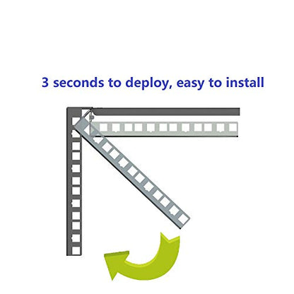 1U 19 Inches Steel Wall Mountable Simple Vertical Rack - size: 1U